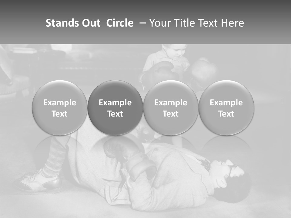 Comedy Humorous Two People PowerPoint Template