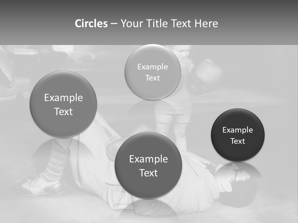 Comedy Humorous Two People PowerPoint Template