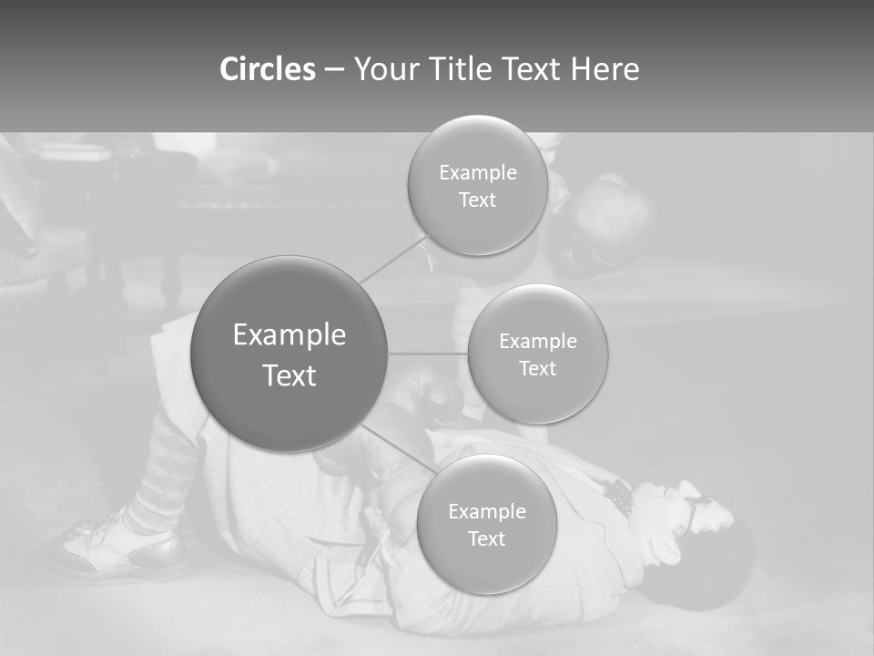 Comedy Humorous Two People PowerPoint Template