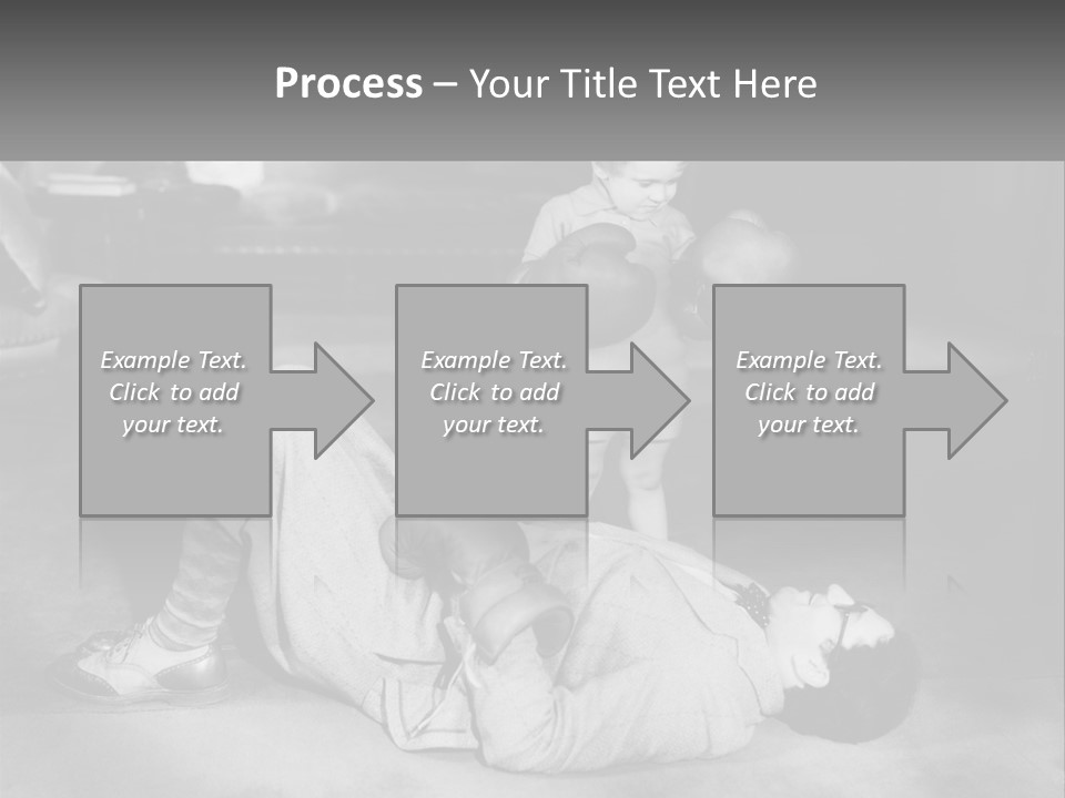 Comedy Humorous Two People PowerPoint Template