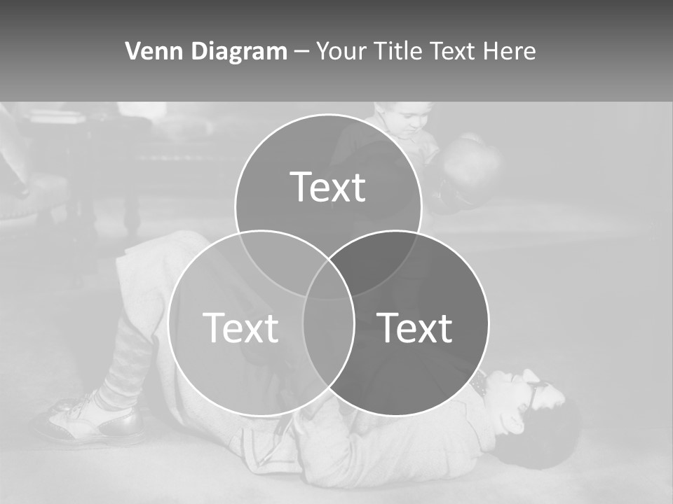 Comedy Humorous Two People PowerPoint Template