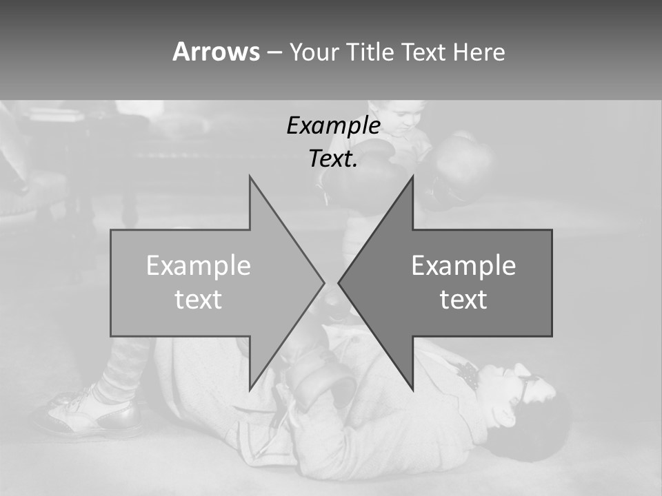 Comedy Humorous Two People PowerPoint Template