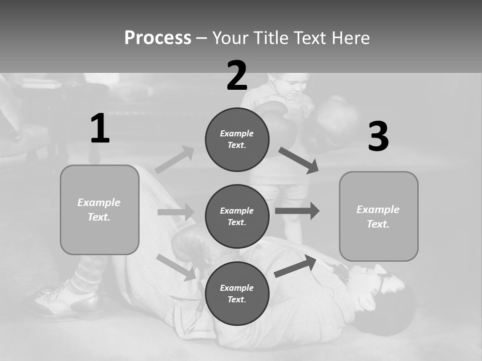 Comedy Humorous Two People PowerPoint Template