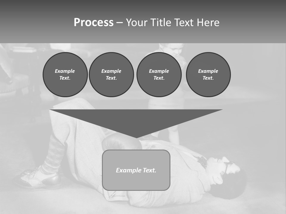 Comedy Humorous Two People PowerPoint Template