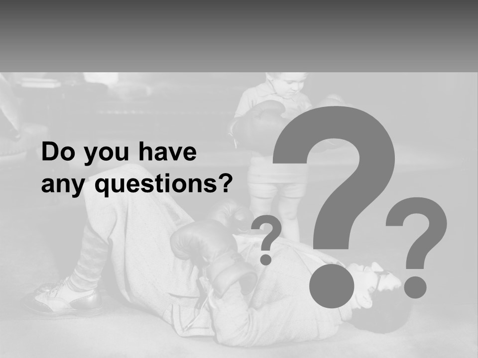 Comedy Humorous Two People PowerPoint Template