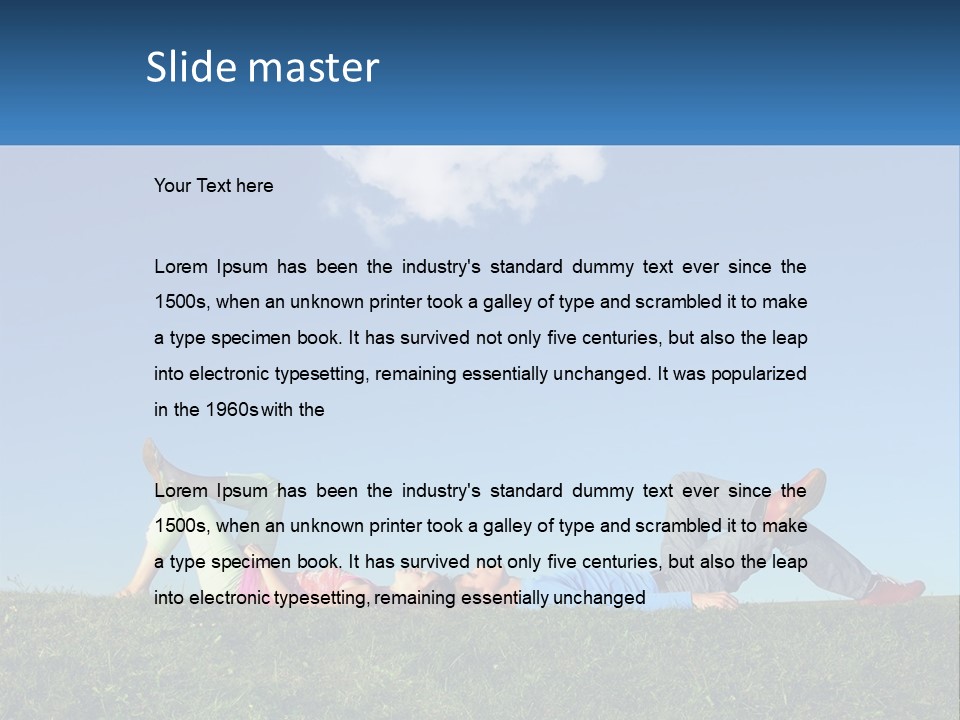 Lie Joy Herb PowerPoint Template