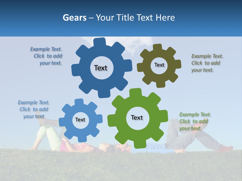 Lie Joy Herb PowerPoint Template