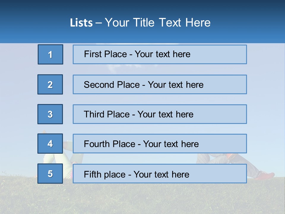 Lie Joy Herb PowerPoint Template