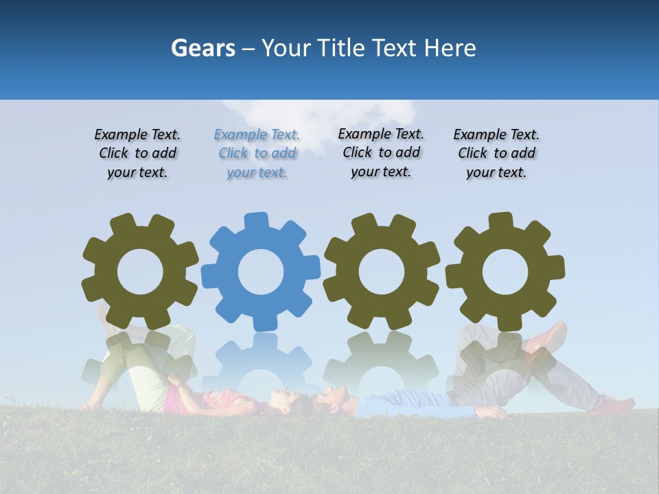 Lie Joy Herb PowerPoint Template