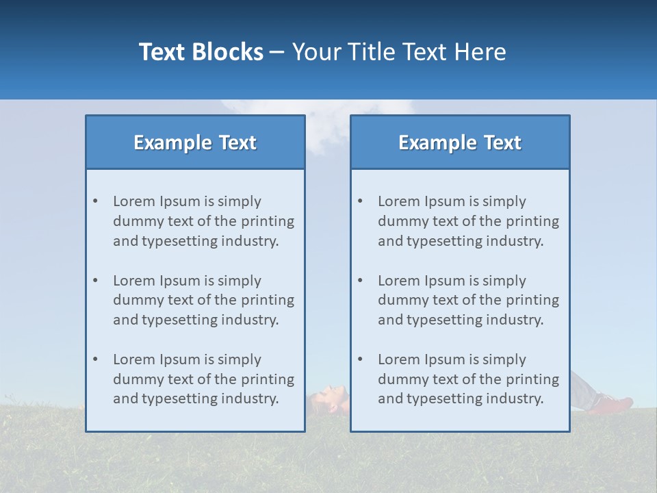 Lie Joy Herb PowerPoint Template