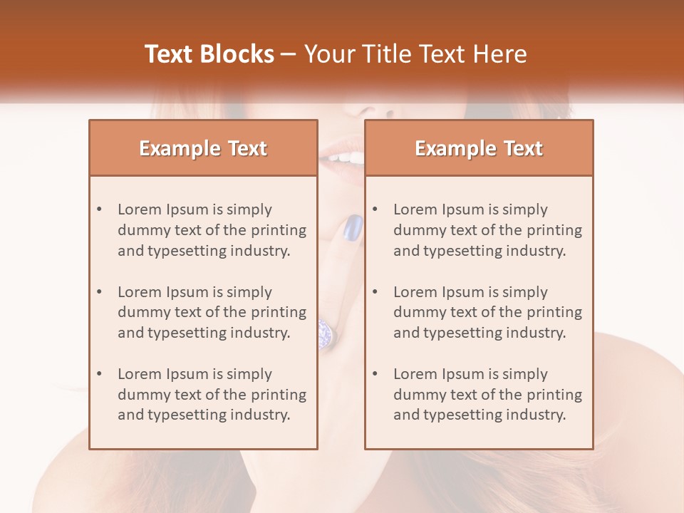 Under Healthy Back PowerPoint Template