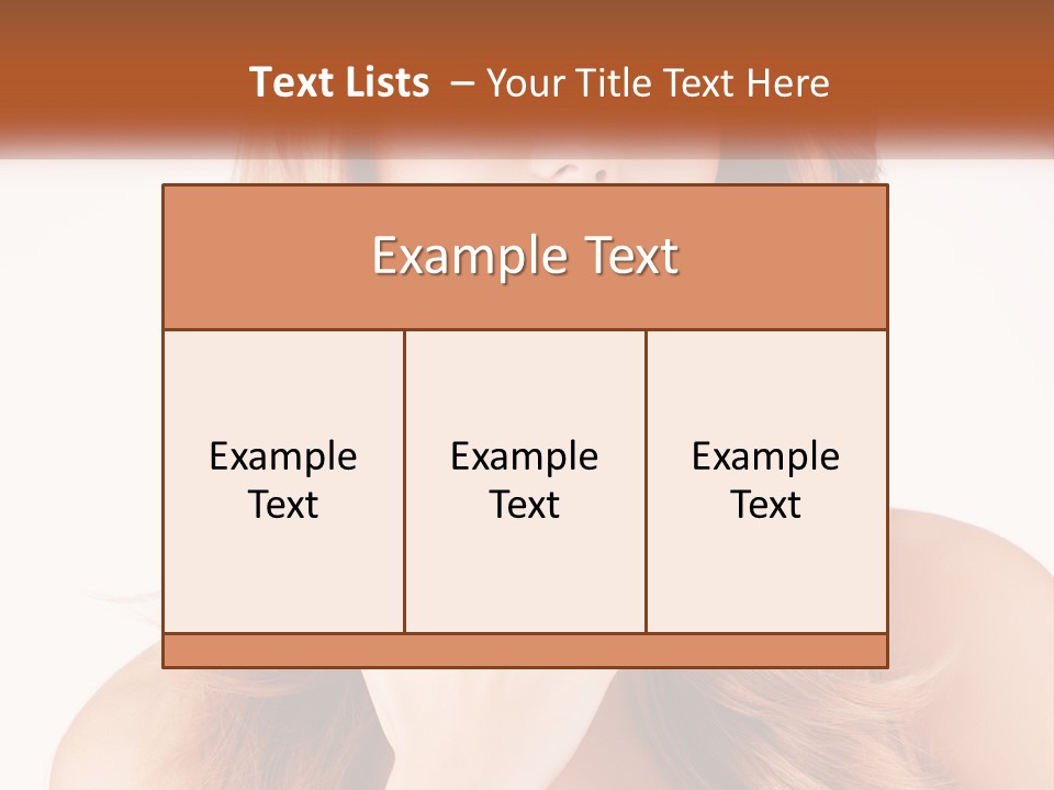 Under Healthy Back PowerPoint Template