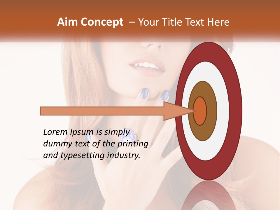 Under Healthy Back PowerPoint Template