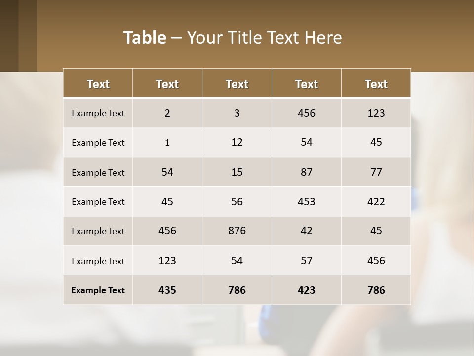 Woman Outside Two PowerPoint Template