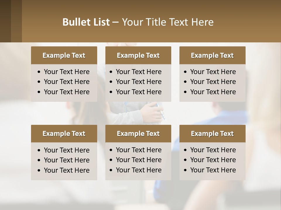 Woman Outside Two PowerPoint Template