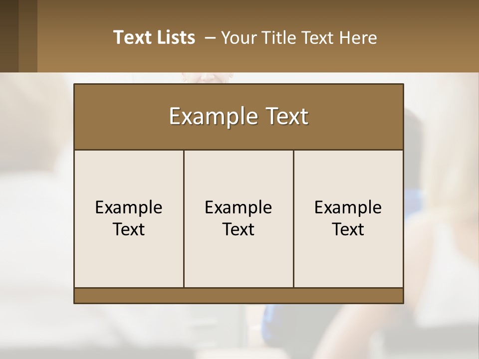 Woman Outside Two PowerPoint Template