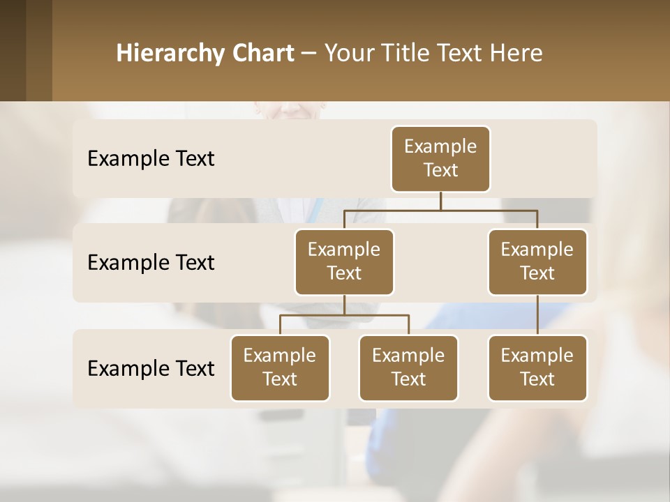 Woman Outside Two PowerPoint Template