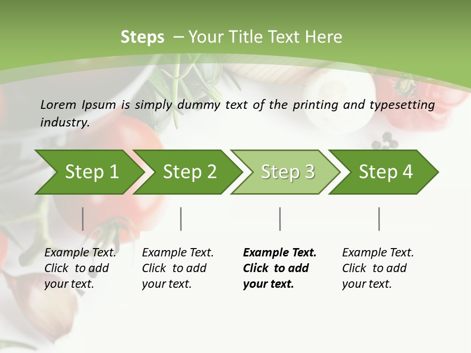 Healthy Familiar Man PowerPoint Template