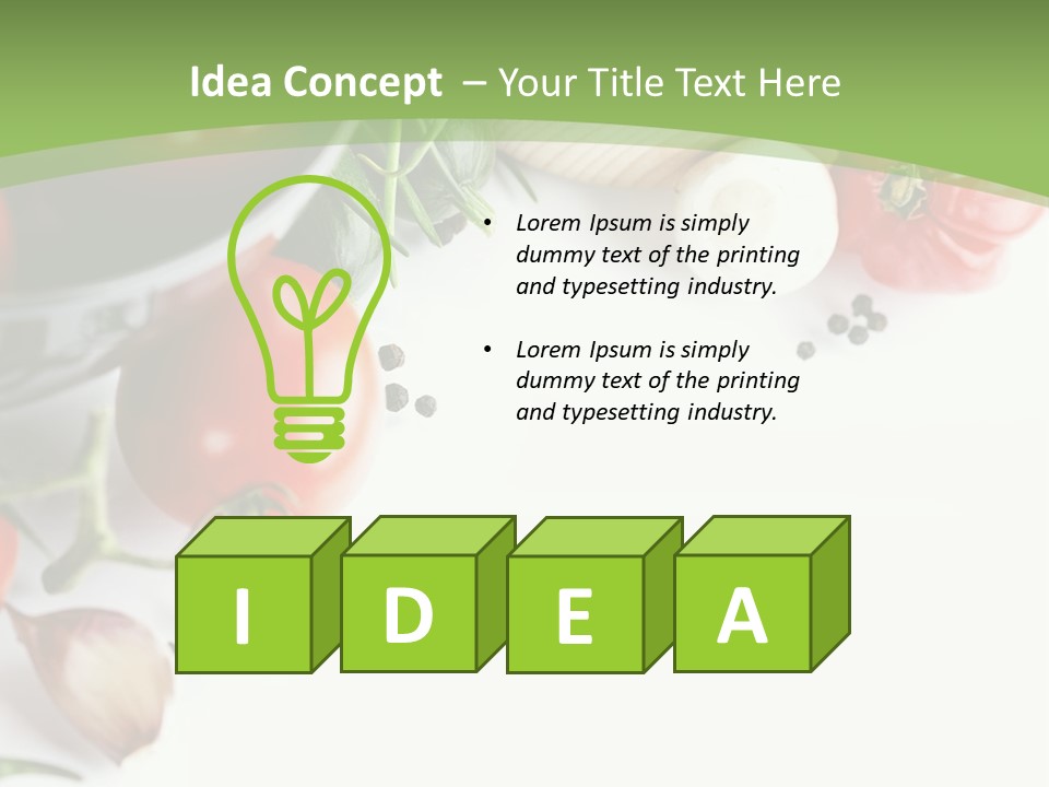 Healthy Familiar Man PowerPoint Template