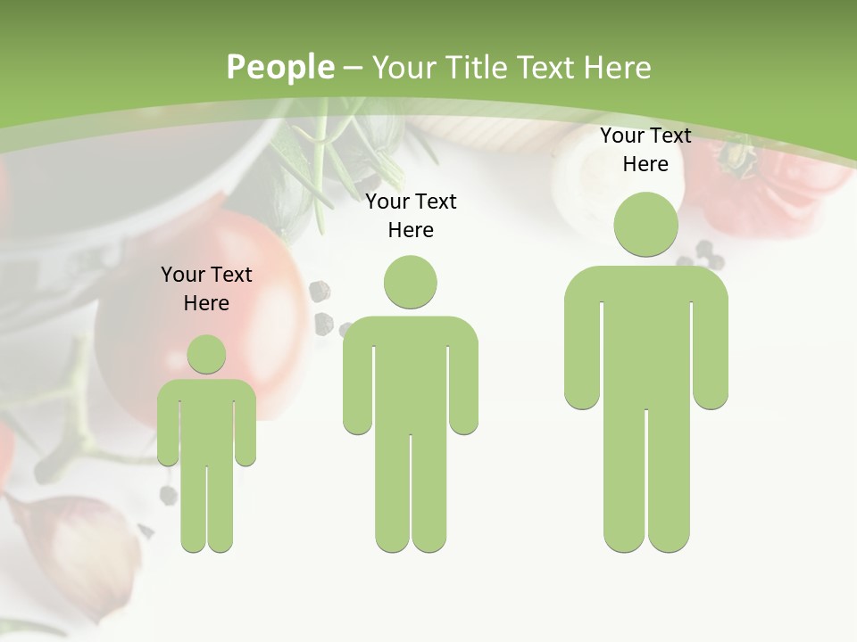 Healthy Familiar Man PowerPoint Template