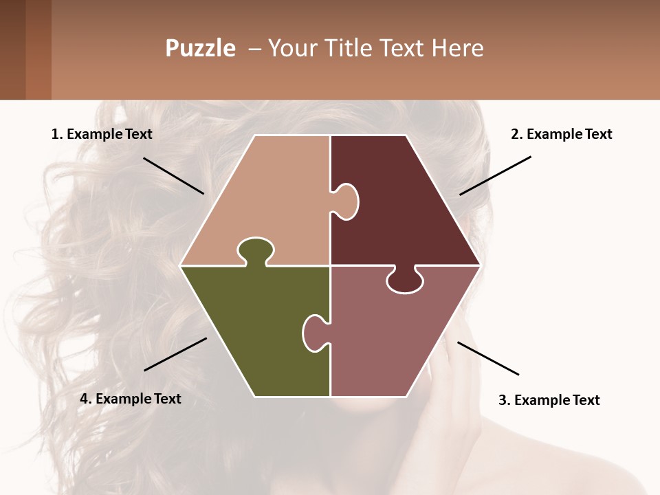 Outdoor Female Girl PowerPoint Template