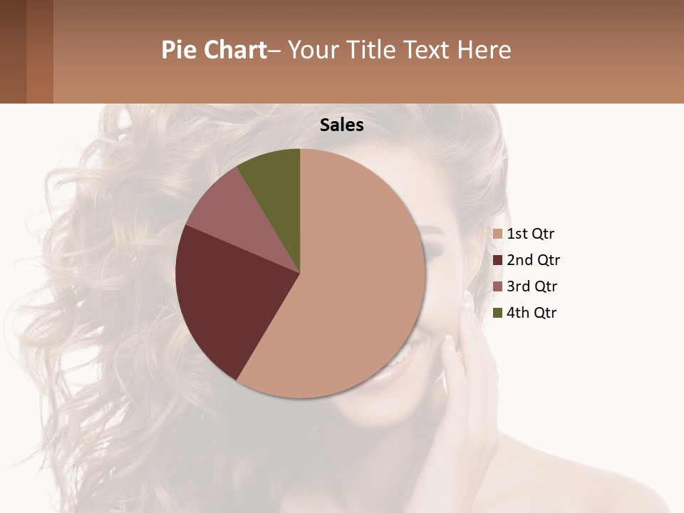 Outdoor Female Girl PowerPoint Template