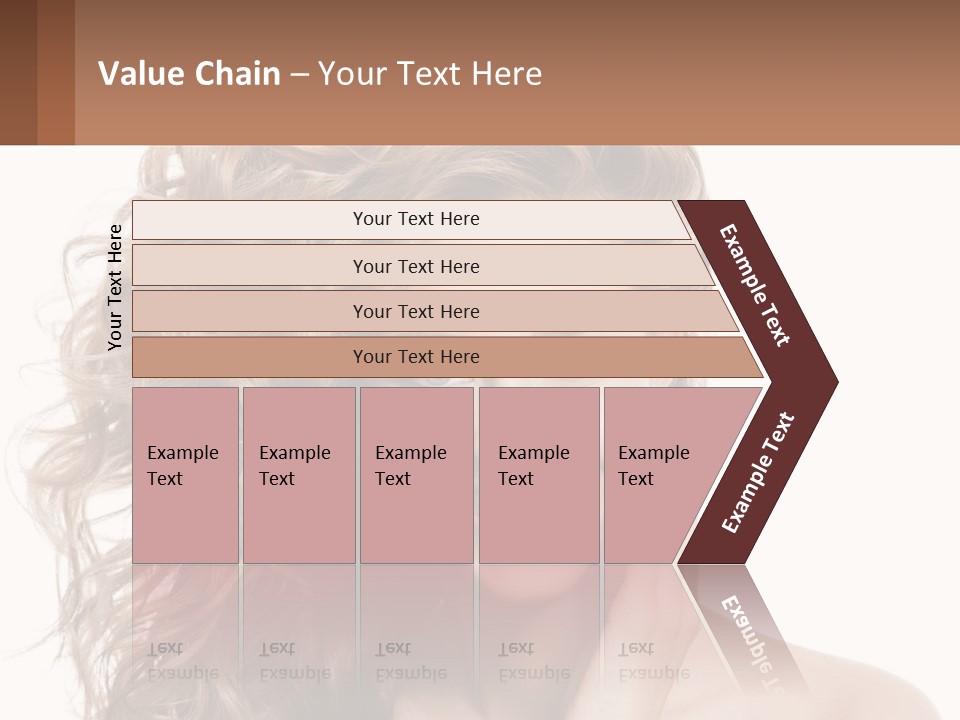 Outdoor Female Girl PowerPoint Template