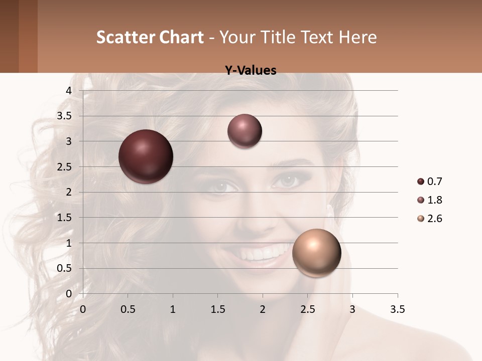 Outdoor Female Girl PowerPoint Template