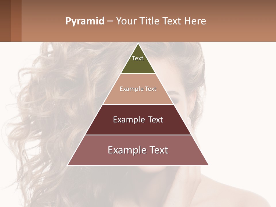 Outdoor Female Girl PowerPoint Template