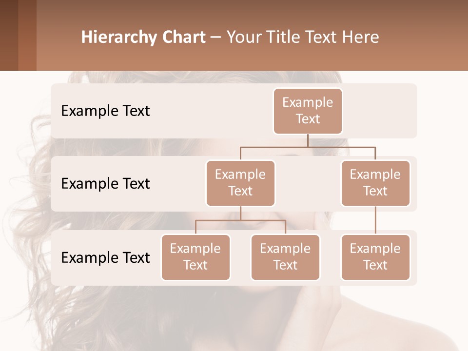 Outdoor Female Girl PowerPoint Template