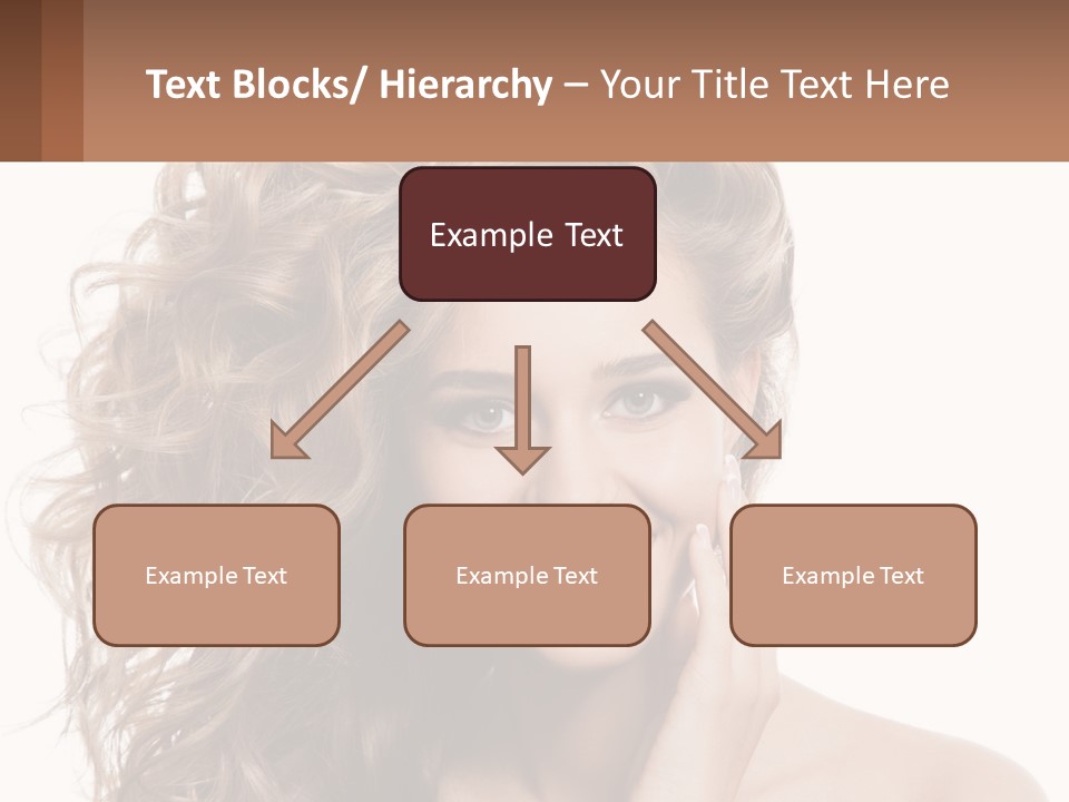 Outdoor Female Girl PowerPoint Template