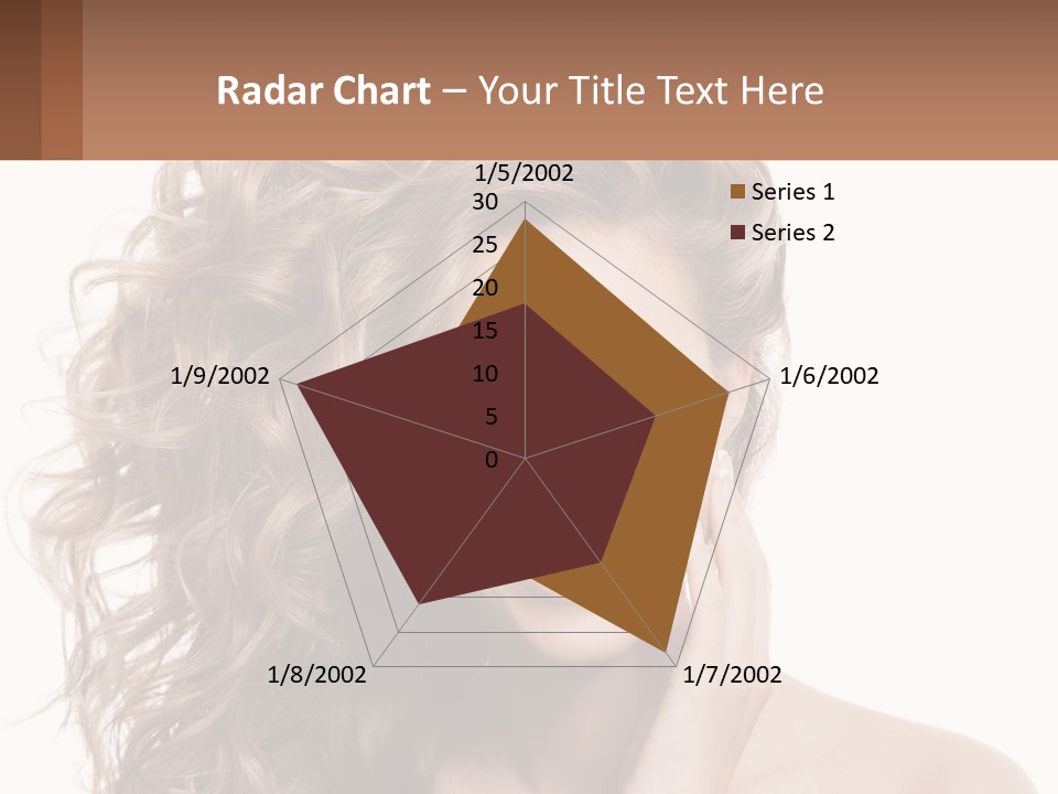 Outdoor Female Girl PowerPoint Template
