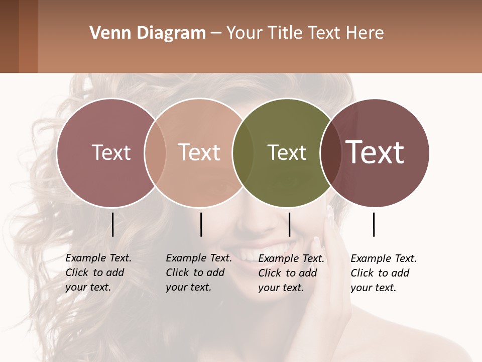 Outdoor Female Girl PowerPoint Template