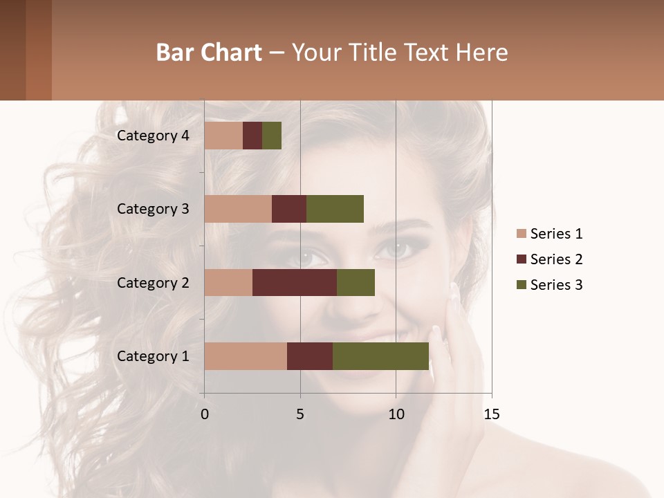 Outdoor Female Girl PowerPoint Template