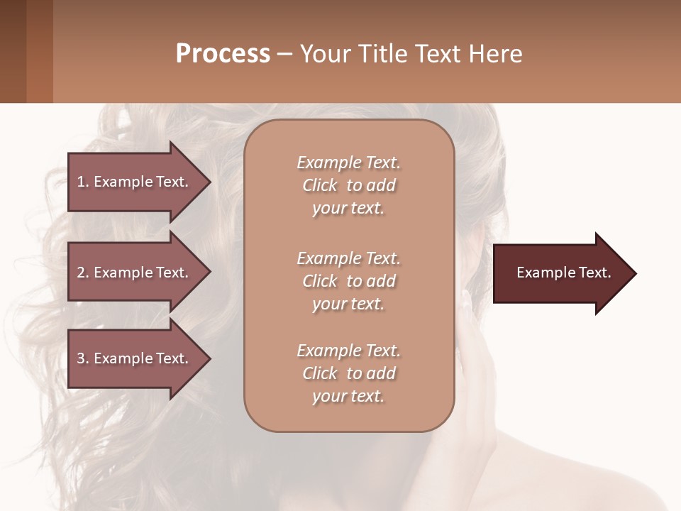 Outdoor Female Girl PowerPoint Template