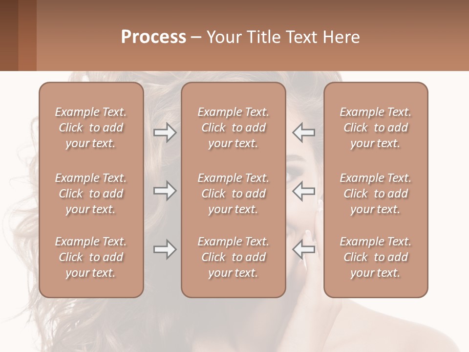 Outdoor Female Girl PowerPoint Template