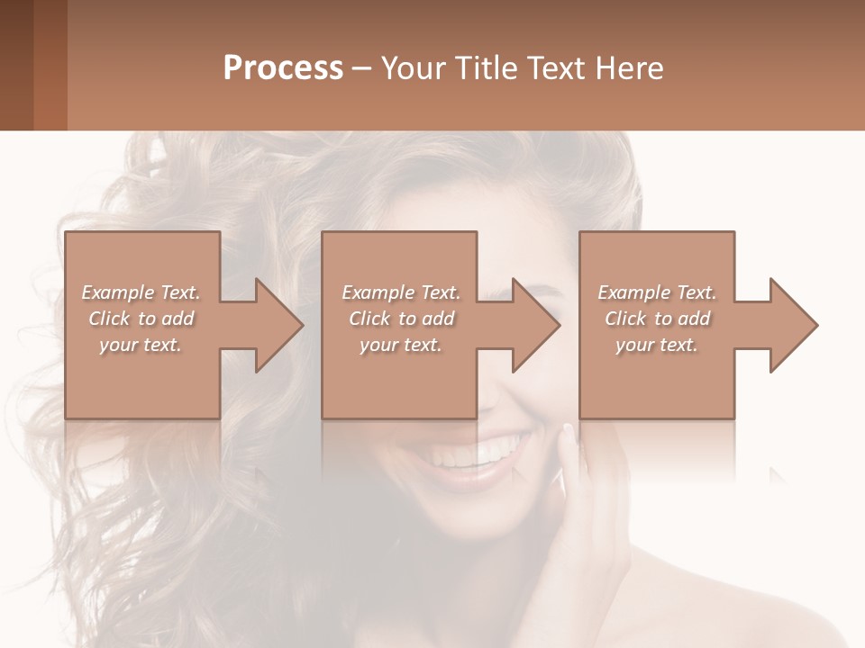 Outdoor Female Girl PowerPoint Template