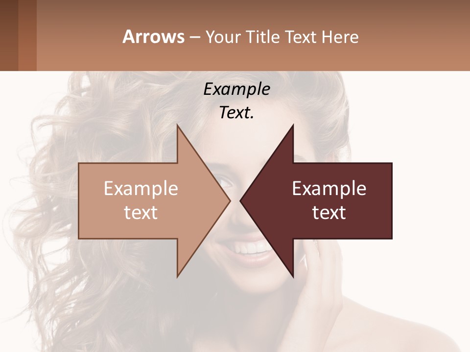 Outdoor Female Girl PowerPoint Template