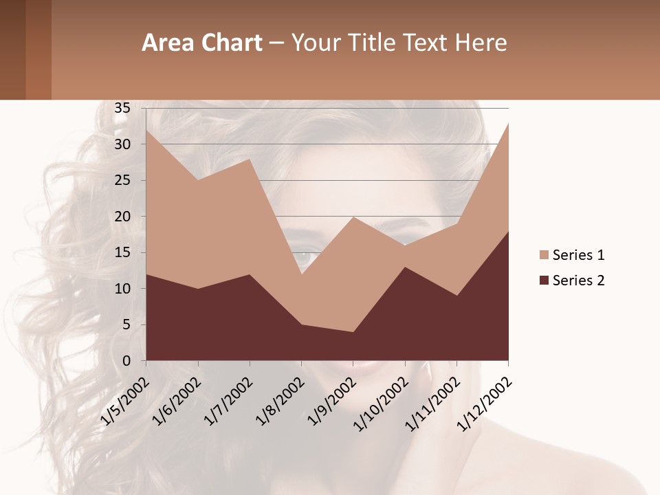 Outdoor Female Girl PowerPoint Template