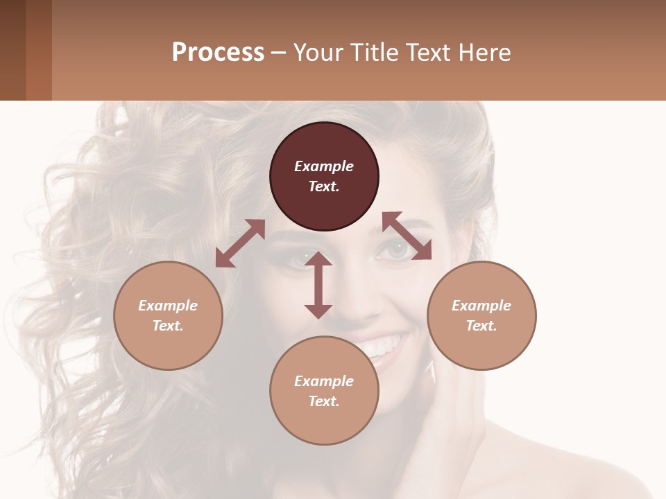 Outdoor Female Girl PowerPoint Template