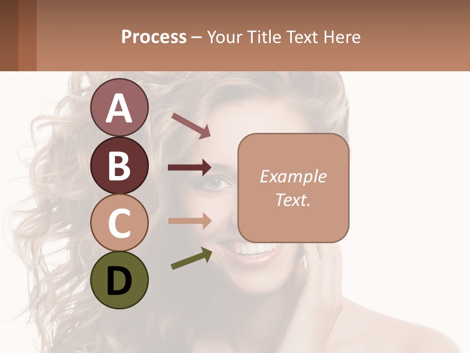 Outdoor Female Girl PowerPoint Template