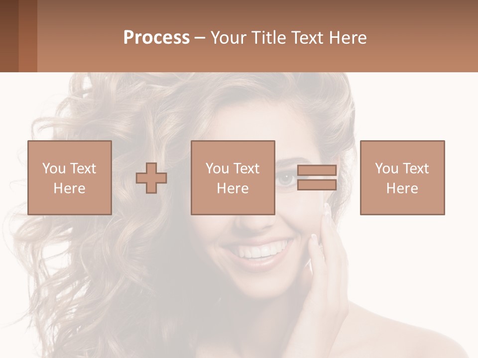 Outdoor Female Girl PowerPoint Template