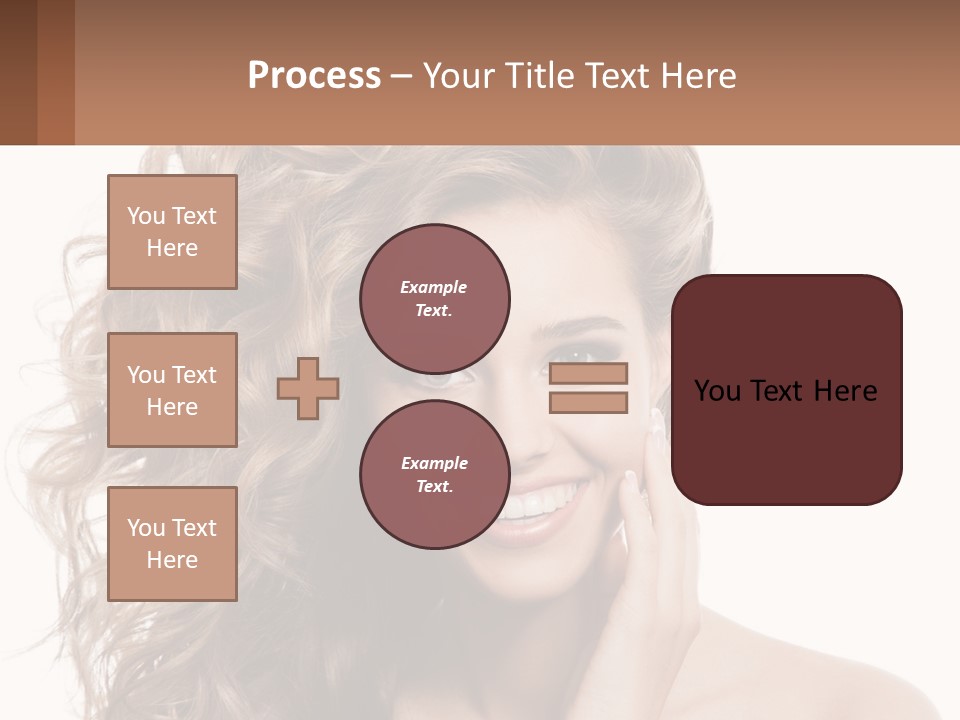 Outdoor Female Girl PowerPoint Template