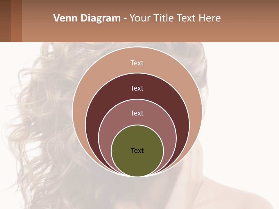 Outdoor Female Girl PowerPoint Template