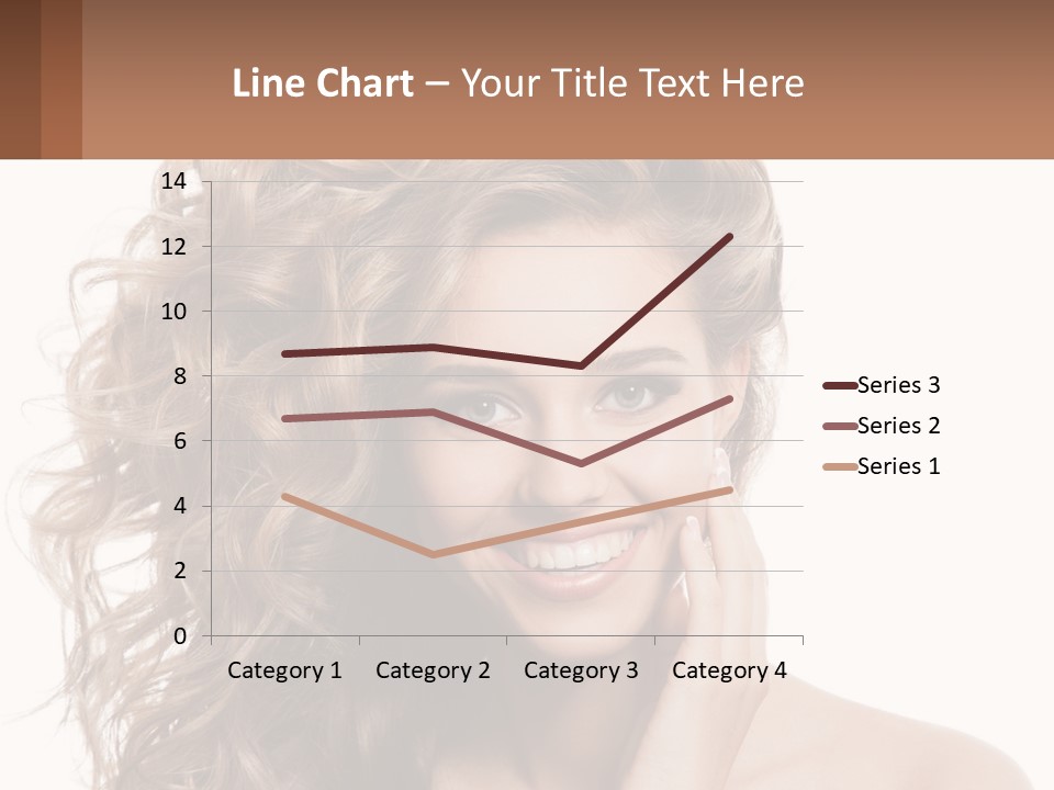 Outdoor Female Girl PowerPoint Template