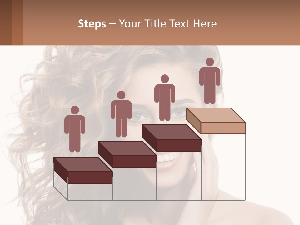 Outdoor Female Girl PowerPoint Template