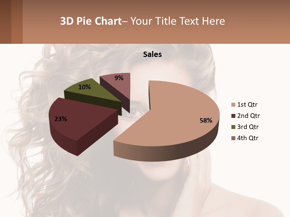 Outdoor Female Girl PowerPoint Template