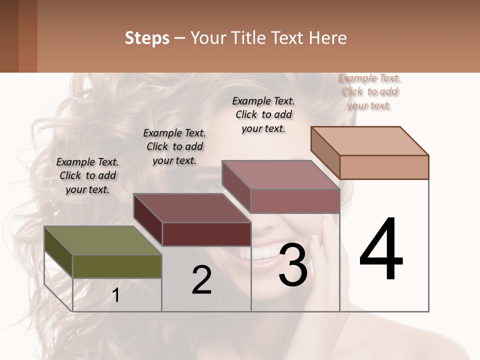 Outdoor Female Girl PowerPoint Template