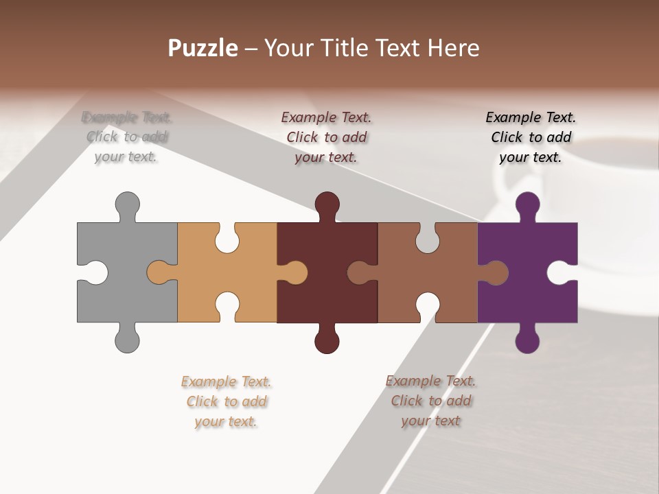 Boy Female Happy PowerPoint Template