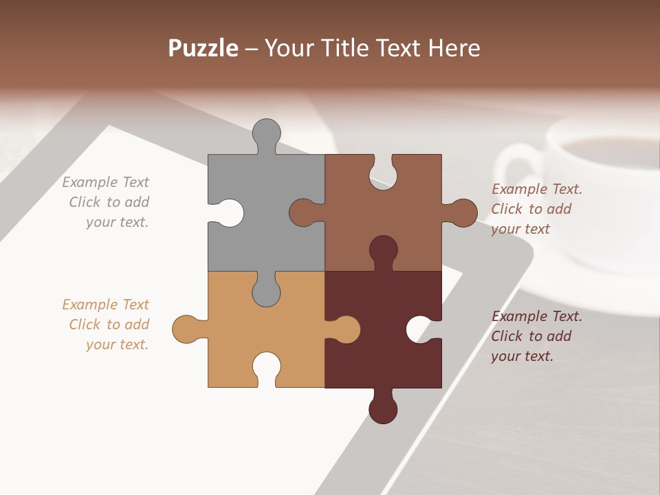 Boy Female Happy PowerPoint Template